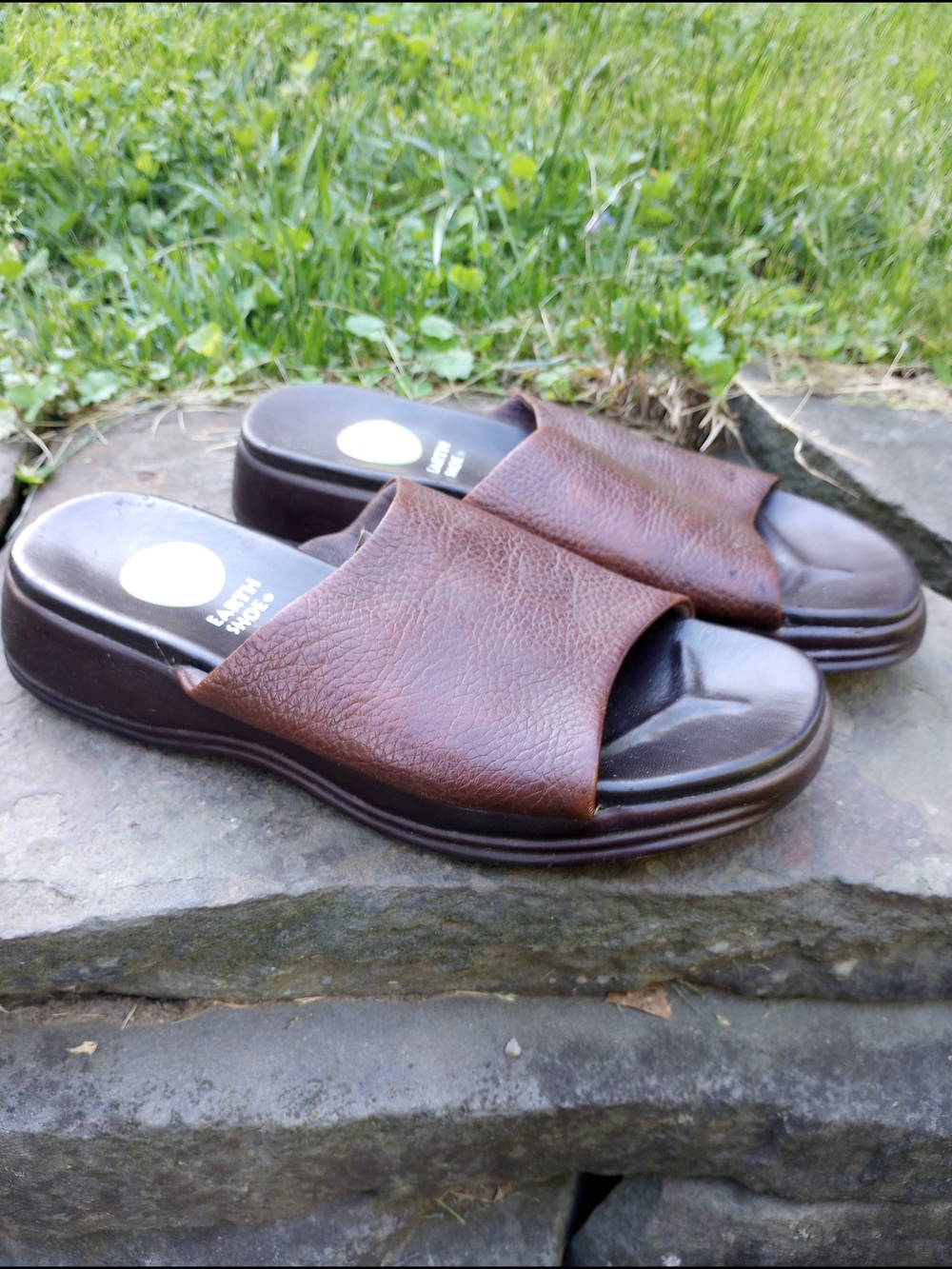 Brown Slide Sandals for Women - Casual Open-Toe Slides